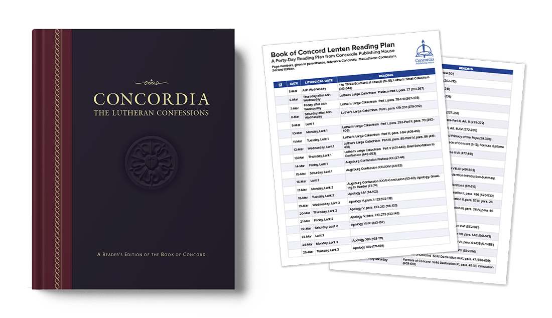Your Free Download Book Of Concord Lenten Reading Plan